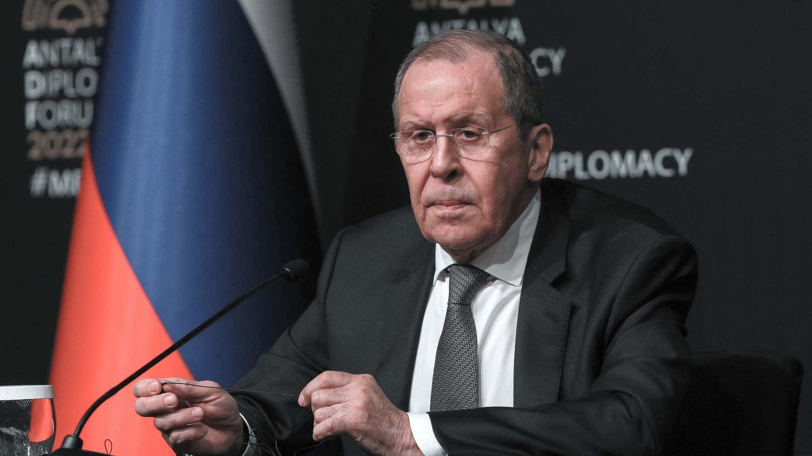 Russian Foreign Minister Sergey Lavrov