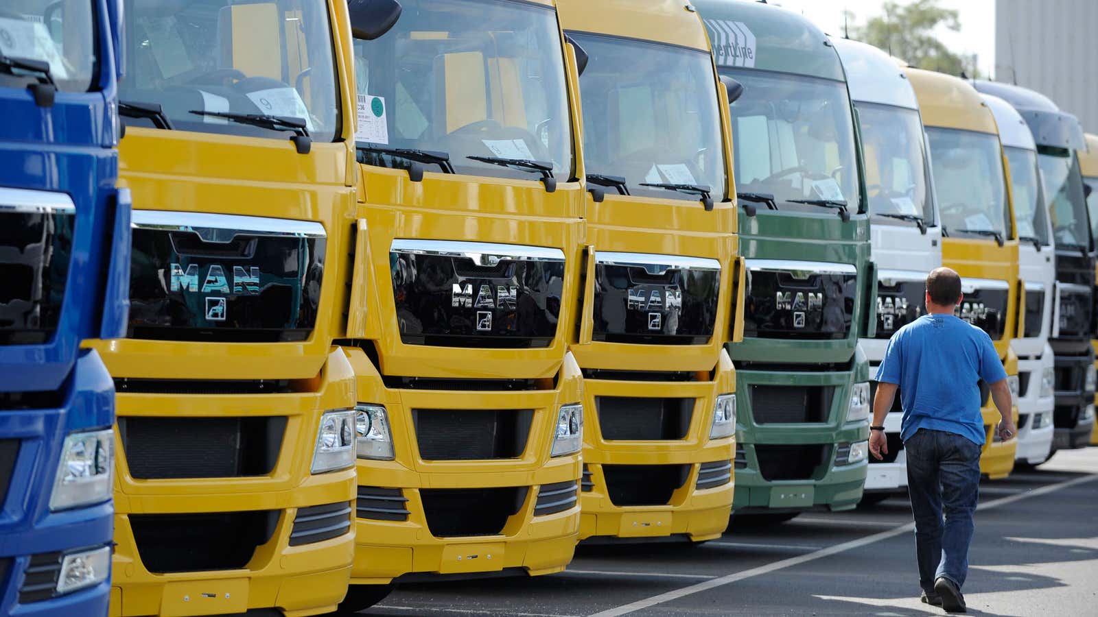 MAN Trucks in Salzgitter, Germany