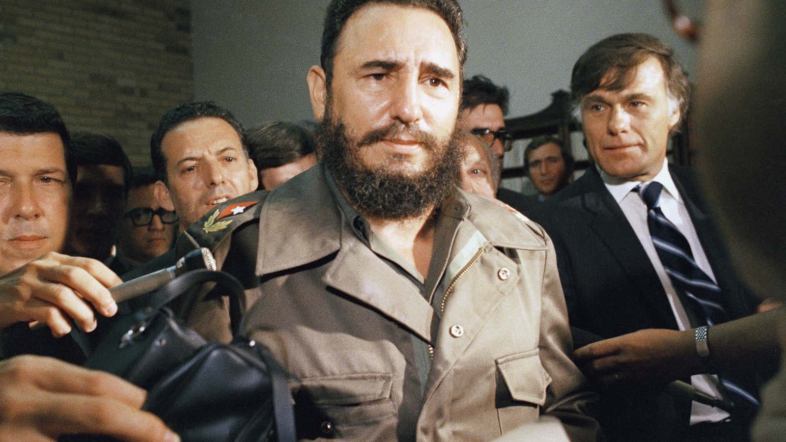 Fidel Castro in 1974.