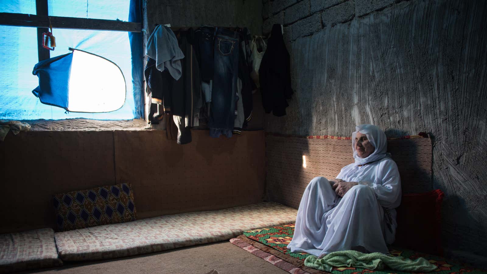 “There is nothing we can do to improve our situation,” said Shamy Ibrahim, a 72-year-old Yazidi.