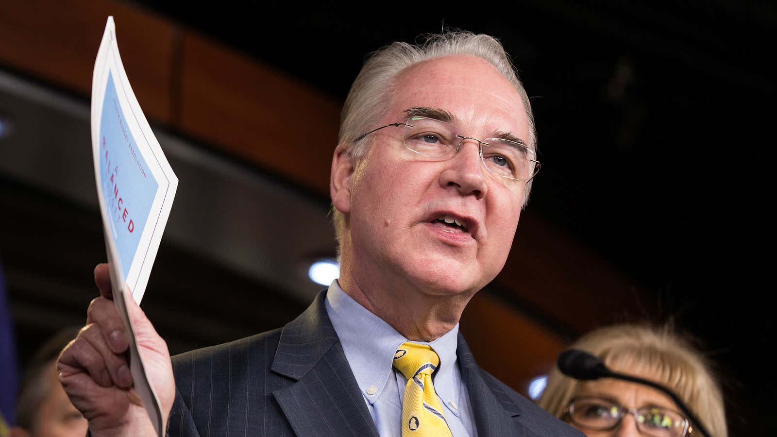 Tom Price (R-GA) is an orthopedic surgeon and has a detailed replacement plan for the Affordable Care Act.