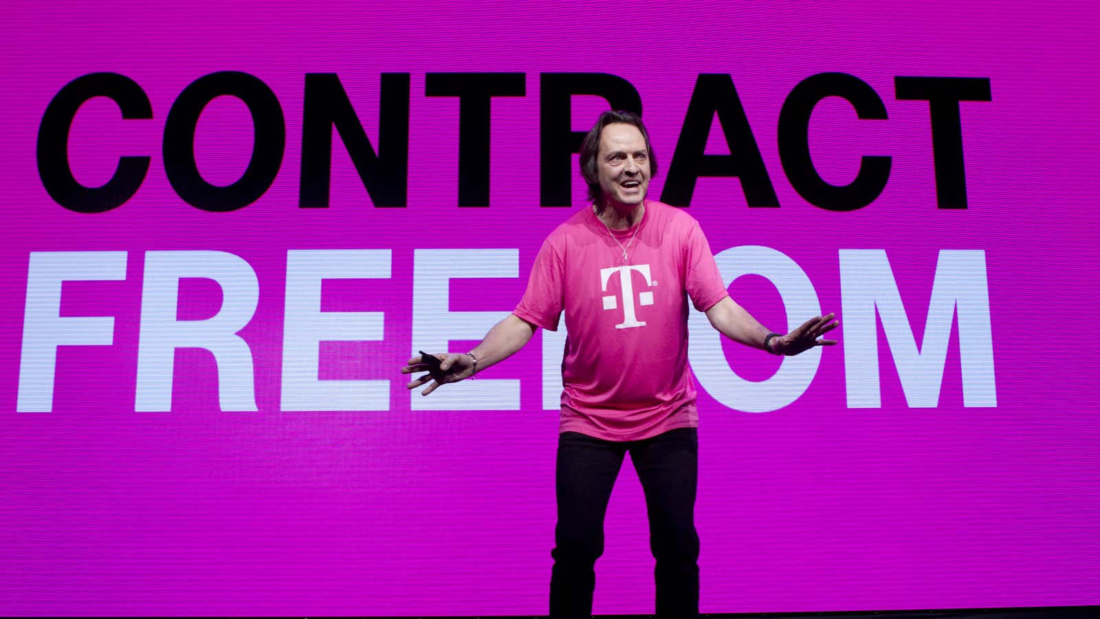 John Legere: liberating cell phone consumers everywhere.