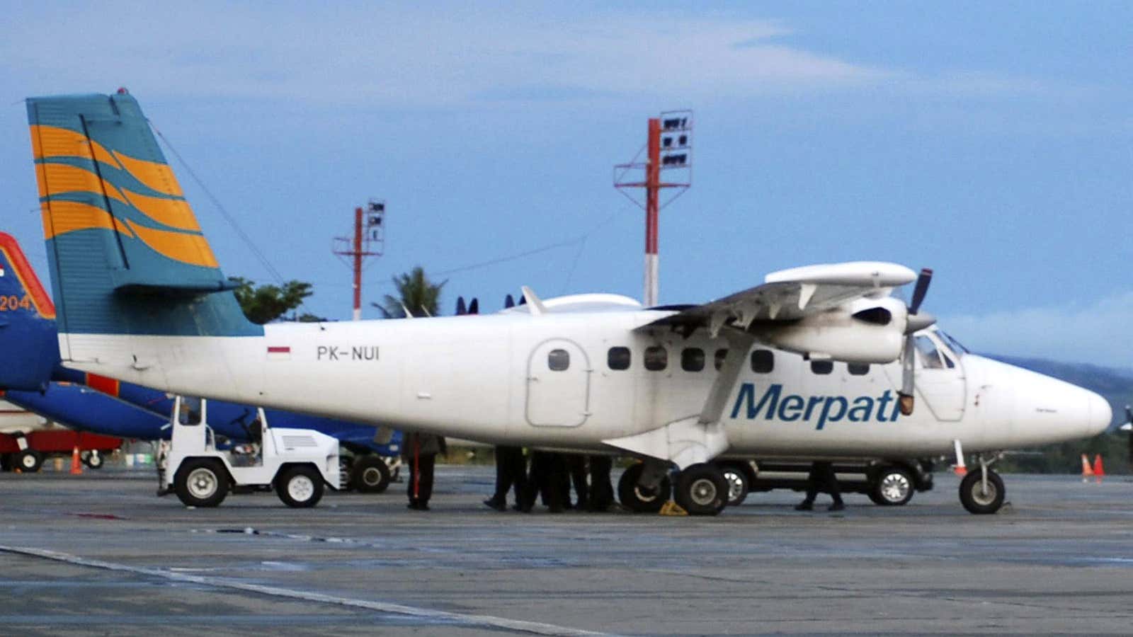 A Merpati Nusantara plane