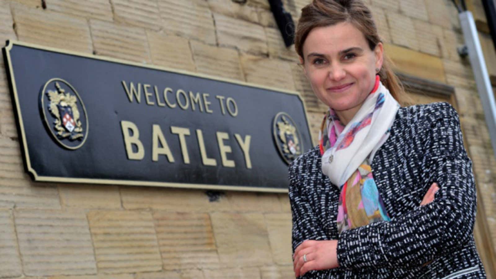 Jo Cox, MP for Batley and Spen.