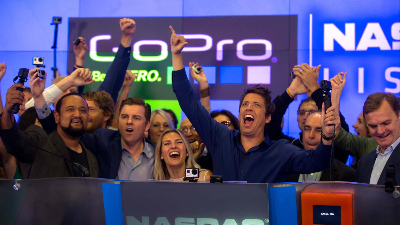 GoPro was far from the only company celebrating an IPO this year.