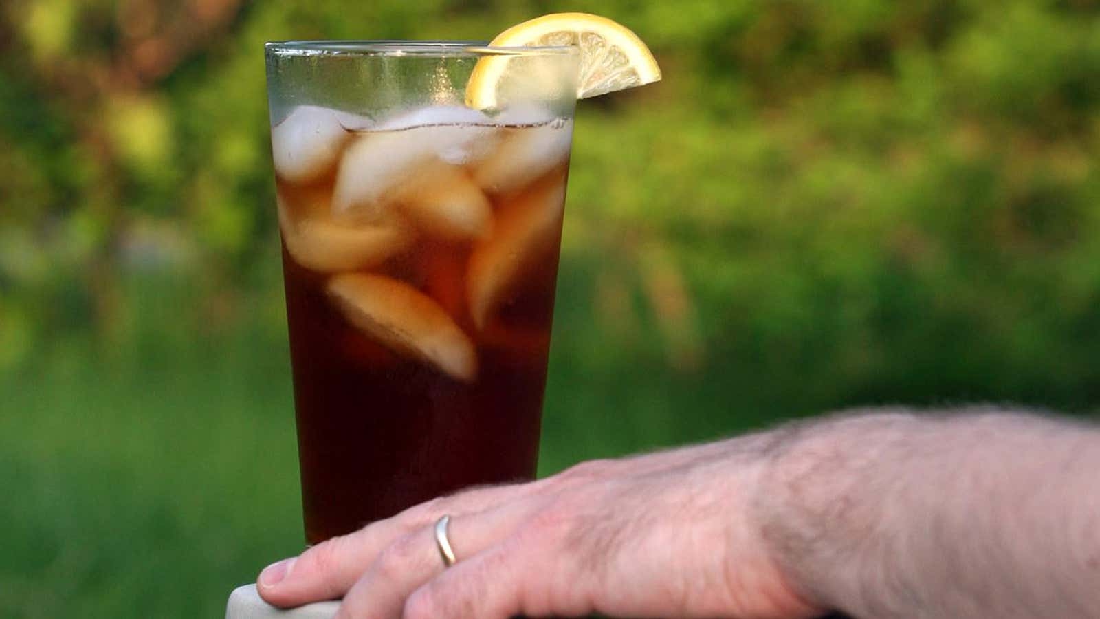 Investors are drinking the crypto…iced tea.