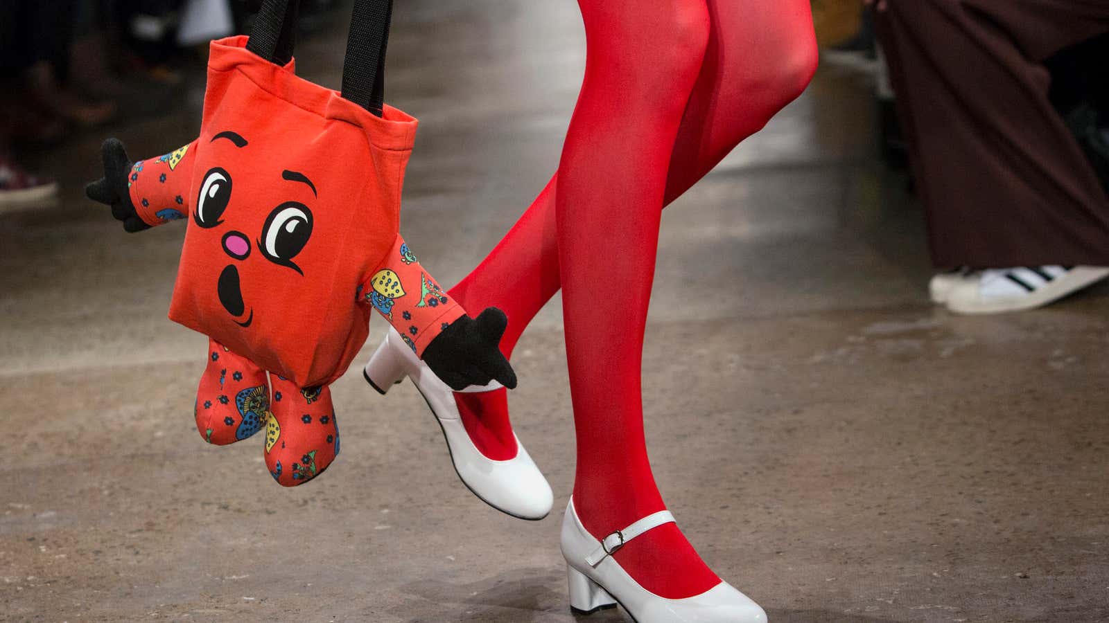 This Jeremy Scott bag is offended.