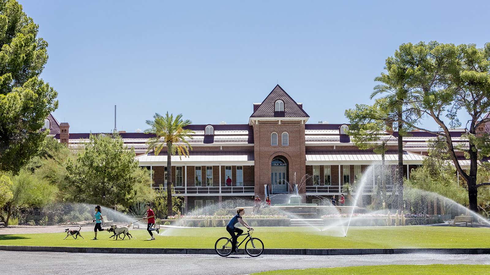 University of Arizona’s campus.