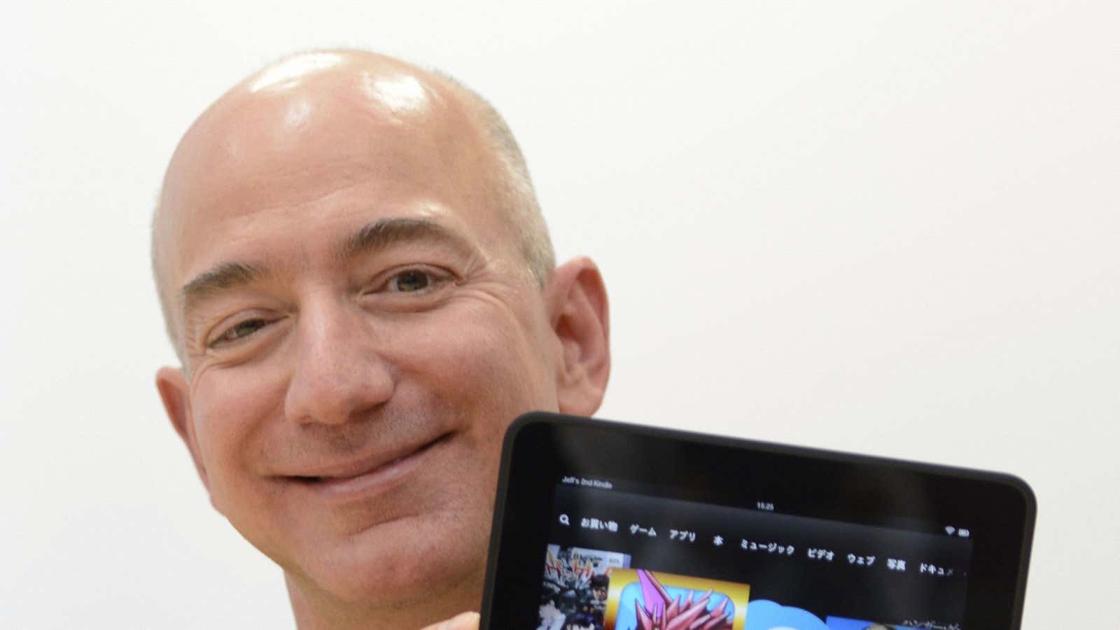 Looks like journalism isn’t the only thing Jeff Bezos wants to subsidize.