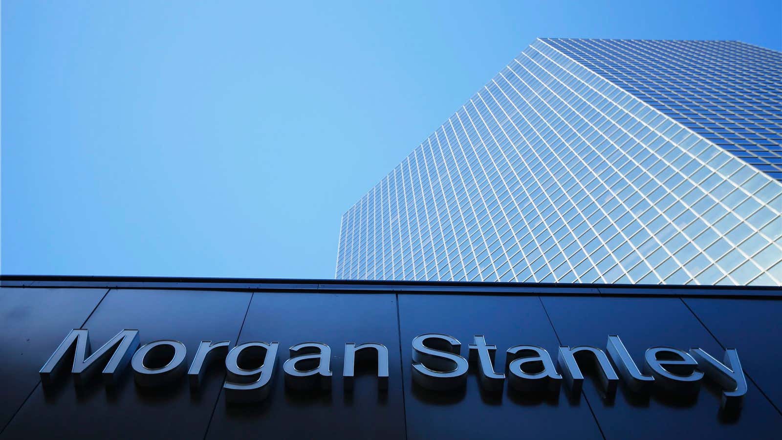 At Morgan Stanley’s trading division, things were looking up in the first quarter.