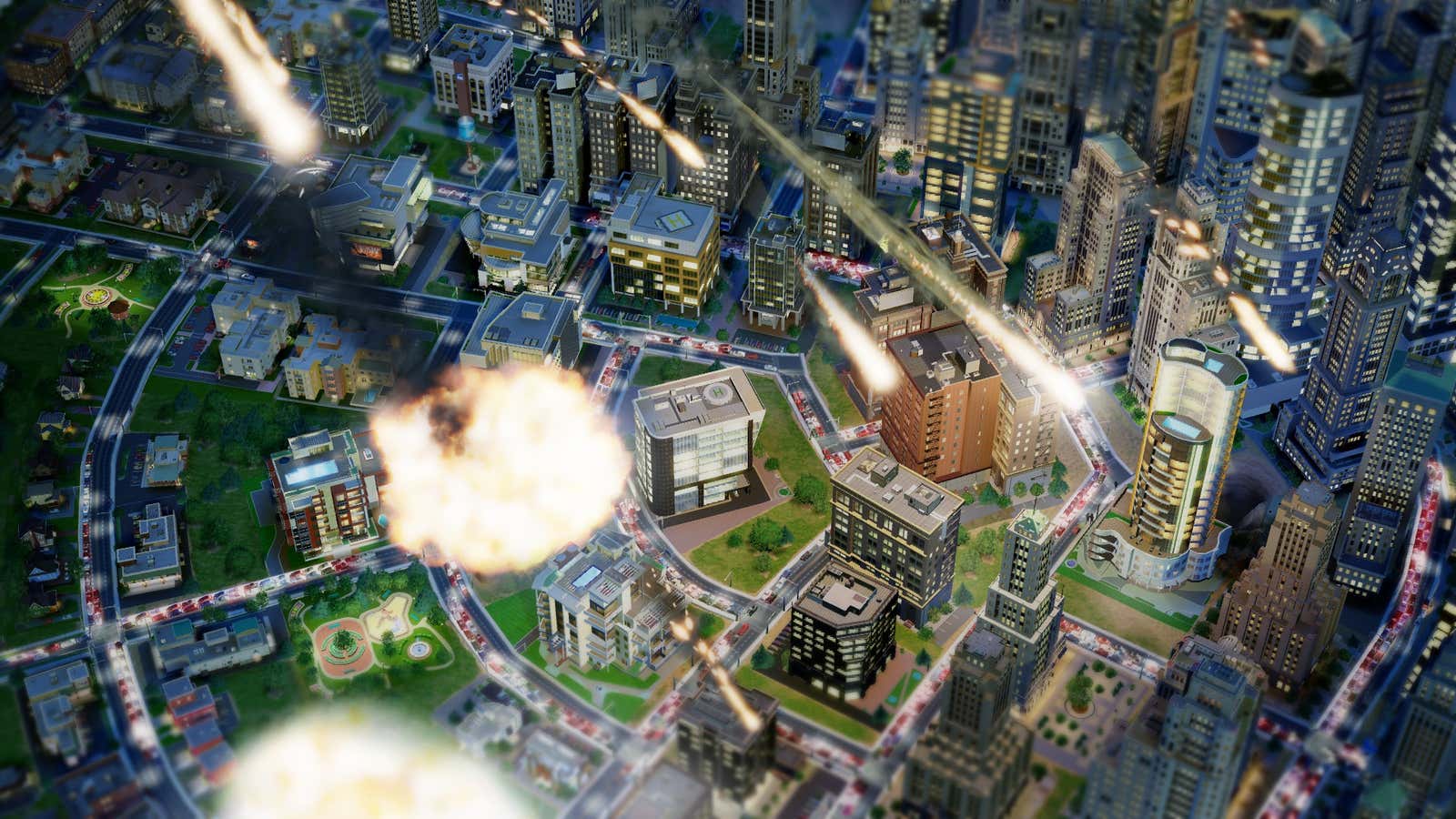 Players of SimCity have come to expect meteor strikes—it’s the server outages that have them up in arms.