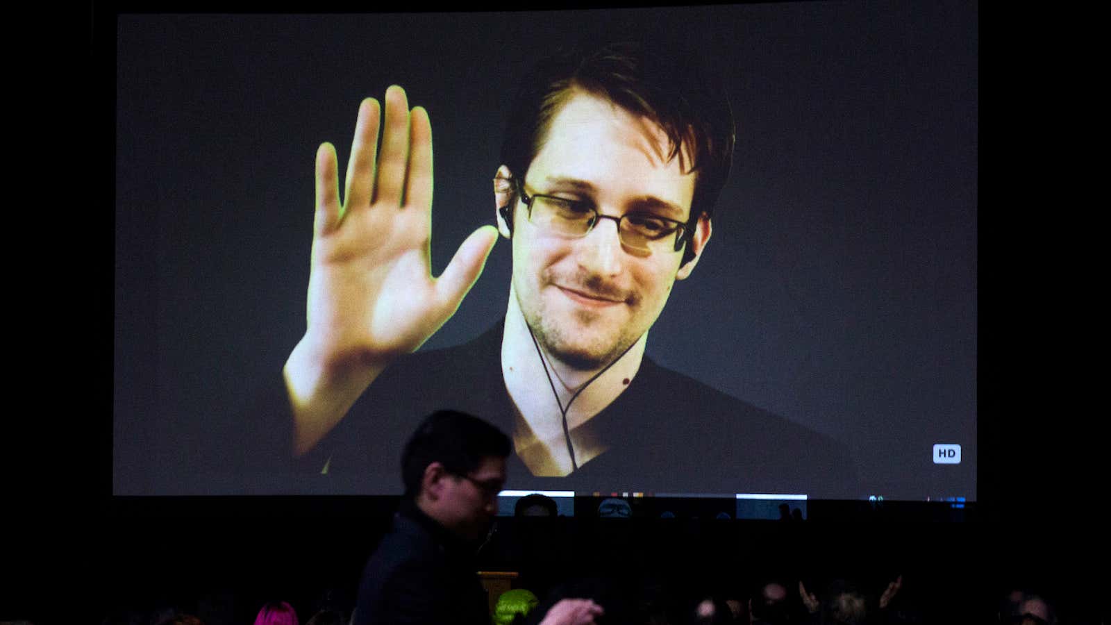 Former NSA contractor Edward Snowden