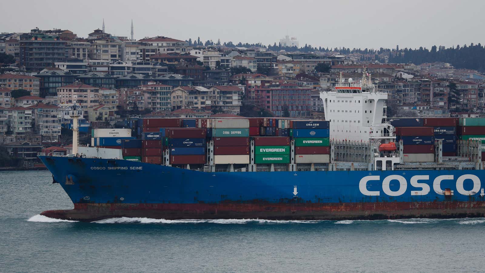 Cosco is Russia’s last link to maritime trade.