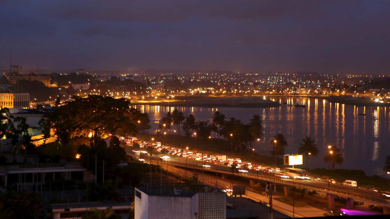 Abidjan has been booming in recent years.