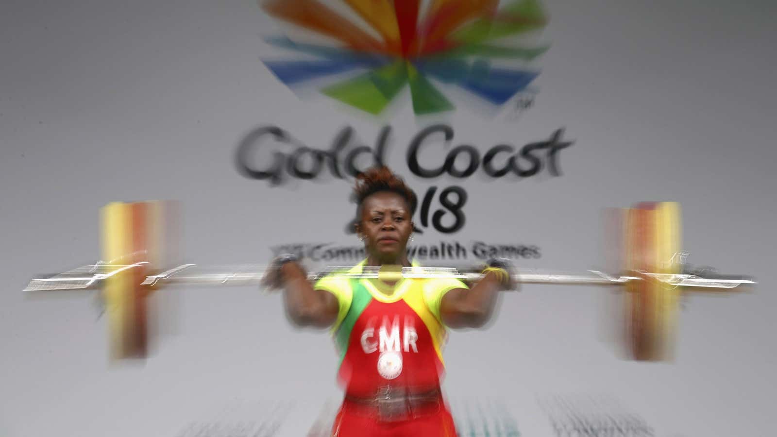 Cameroon’s Arcangeline Fouodji Sonkbou weightlifter is said to have gone missing.