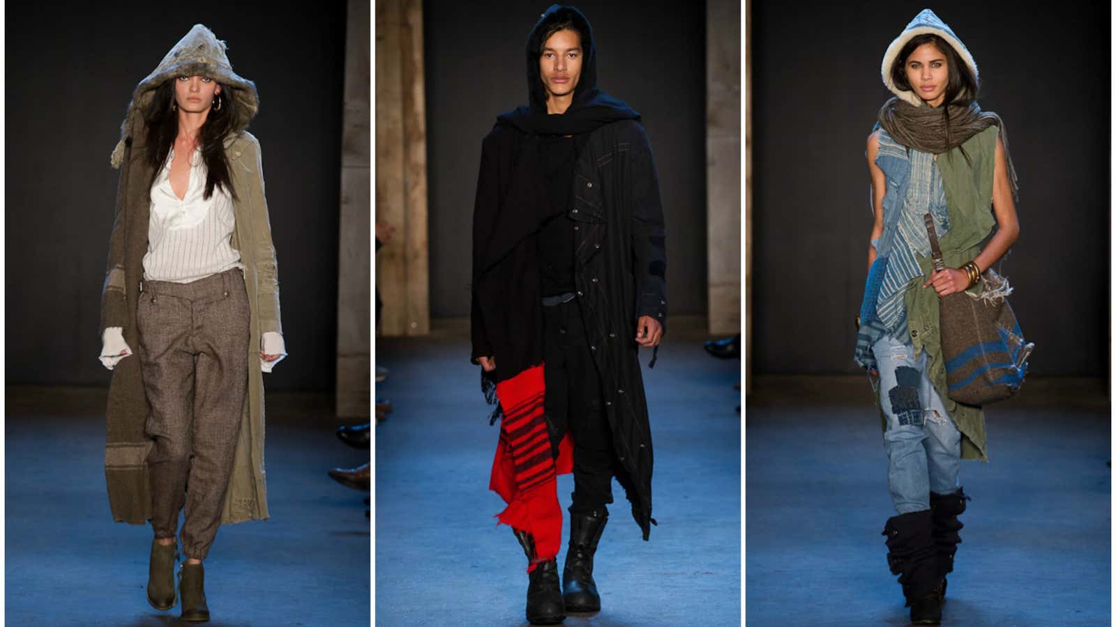 Greg Lauren’s artistic nomad warriors.