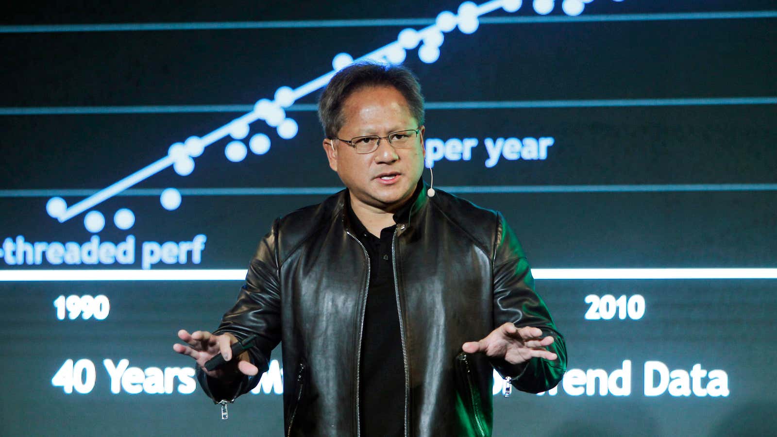 Nvidia CEO Jen-Hsun Huang, perhaps