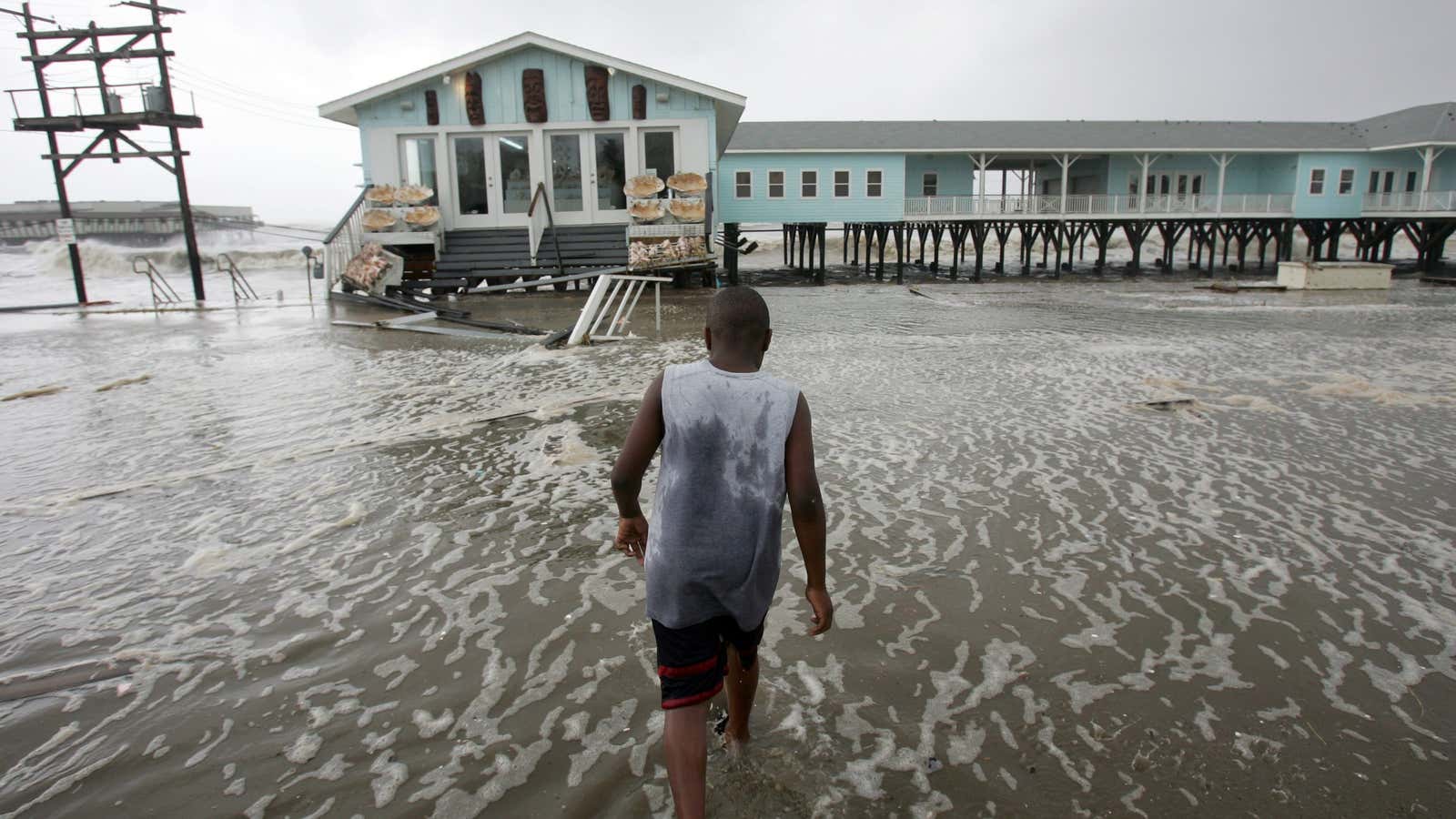 Sea walls, if not adequately built, can make climate change impacts worse.