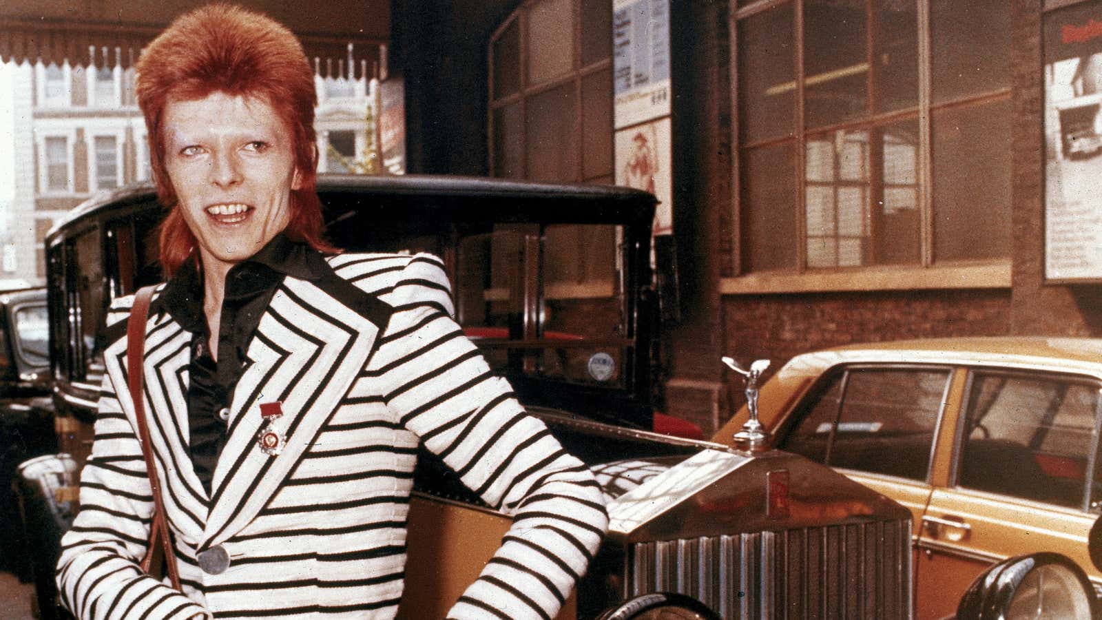 Bowie in 1973.