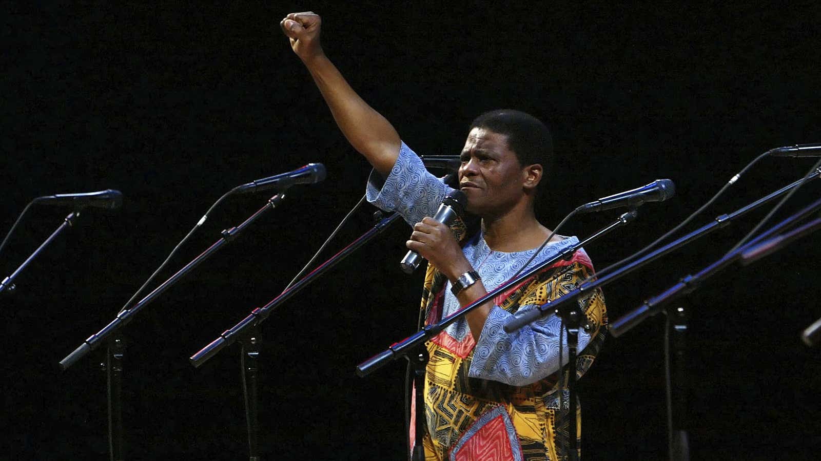 Ladysmith Black Mambazo founding member Joseph Shabalala