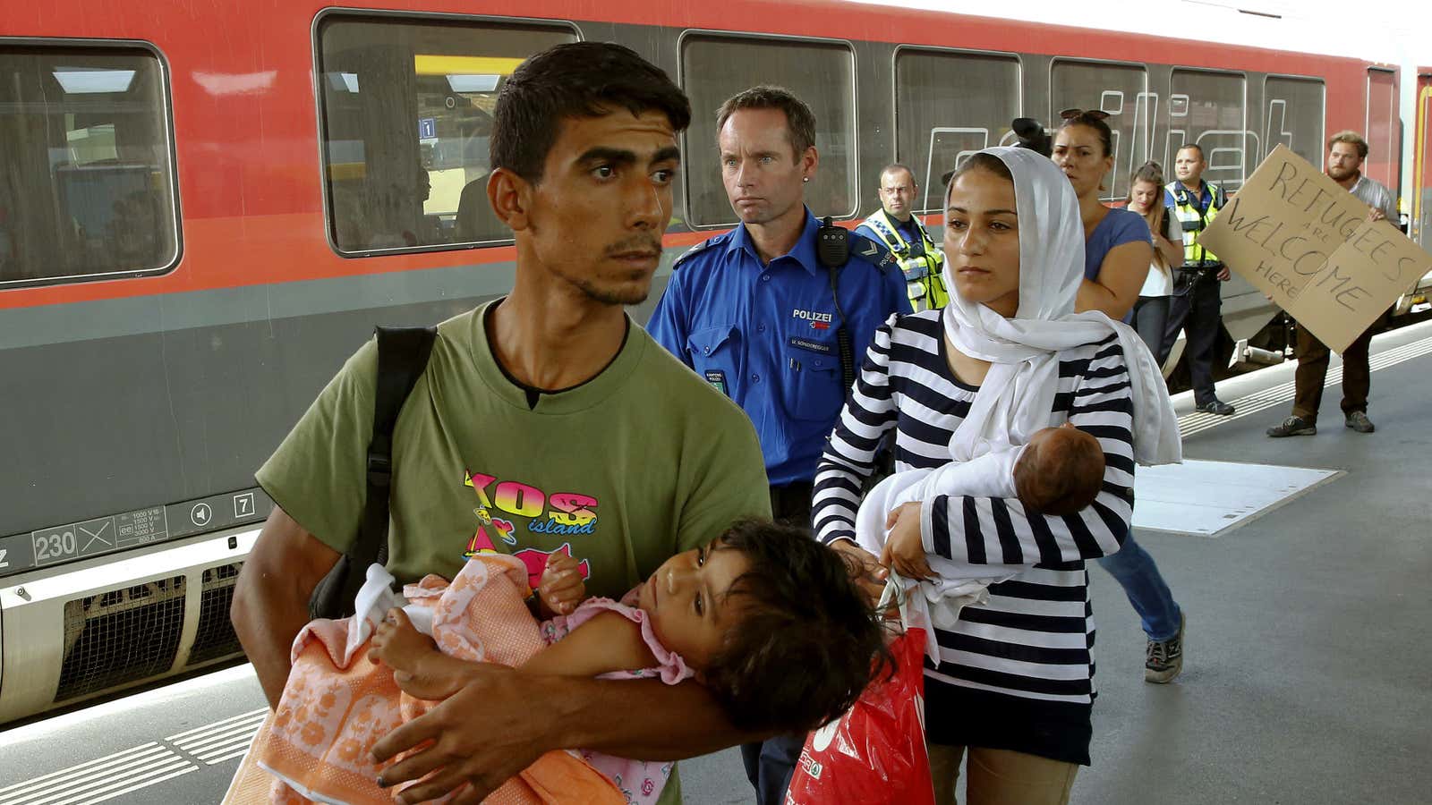 Syrians in Switzerland.