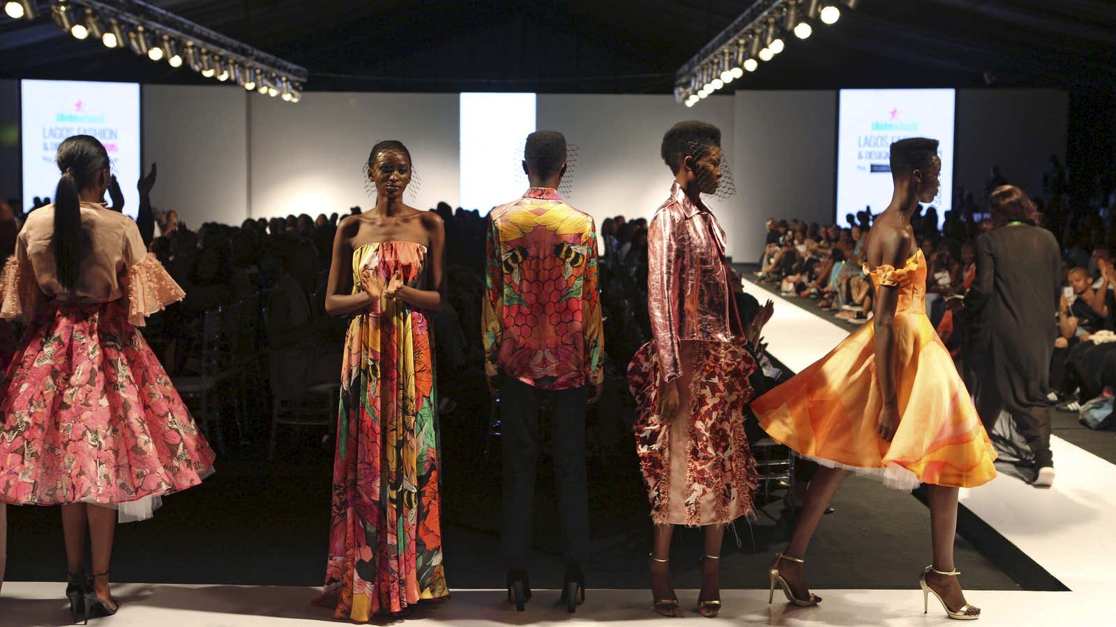 Lagos Fashion and Design Week in 2015.