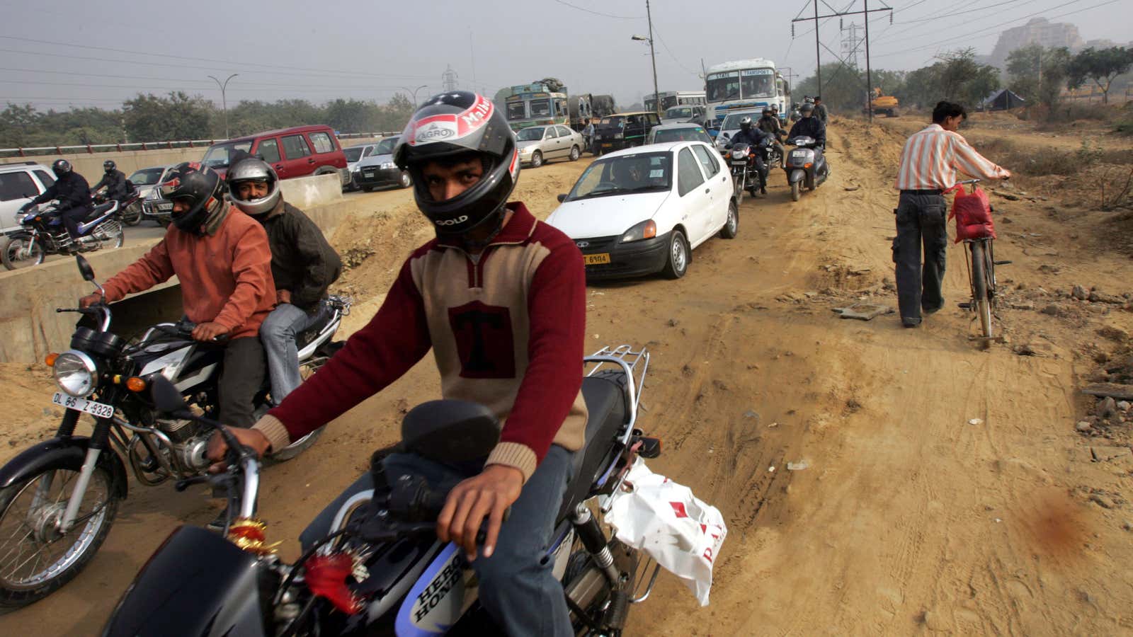 Here’s the thing about law and order: It’s a two-way street. And it might not work if you’re driving in the mud to bypass traffic.