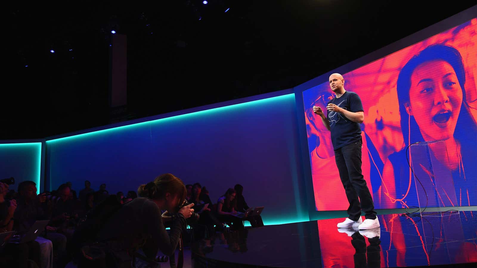 Video is the next step for Spotify’s Daniel Ek.