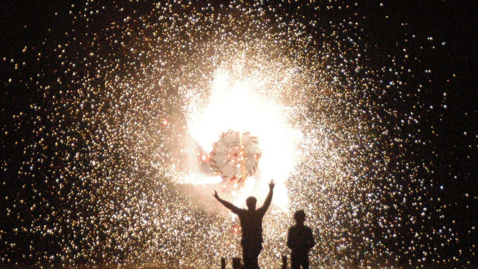 Over 80% of India’s fireworks come from one small town.