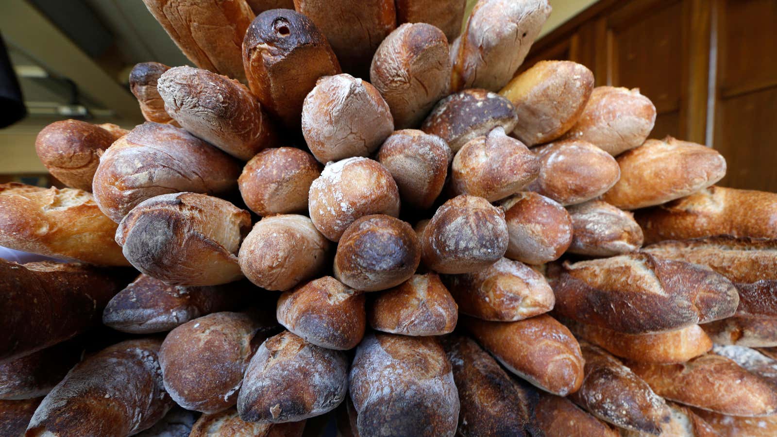 Gluten-free bread.