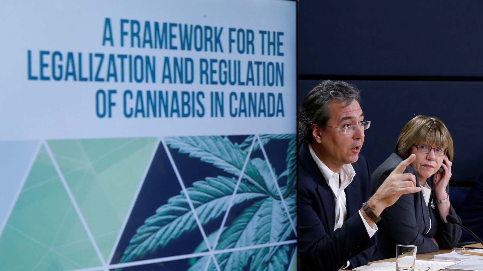 Canada’s cannabis task force is sorting out legalization of recreational weed.