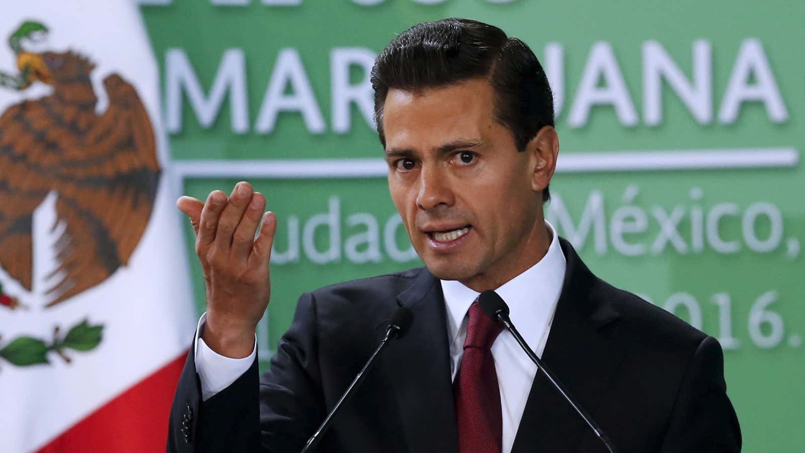 Mexico’s president is pro herbal medicine.