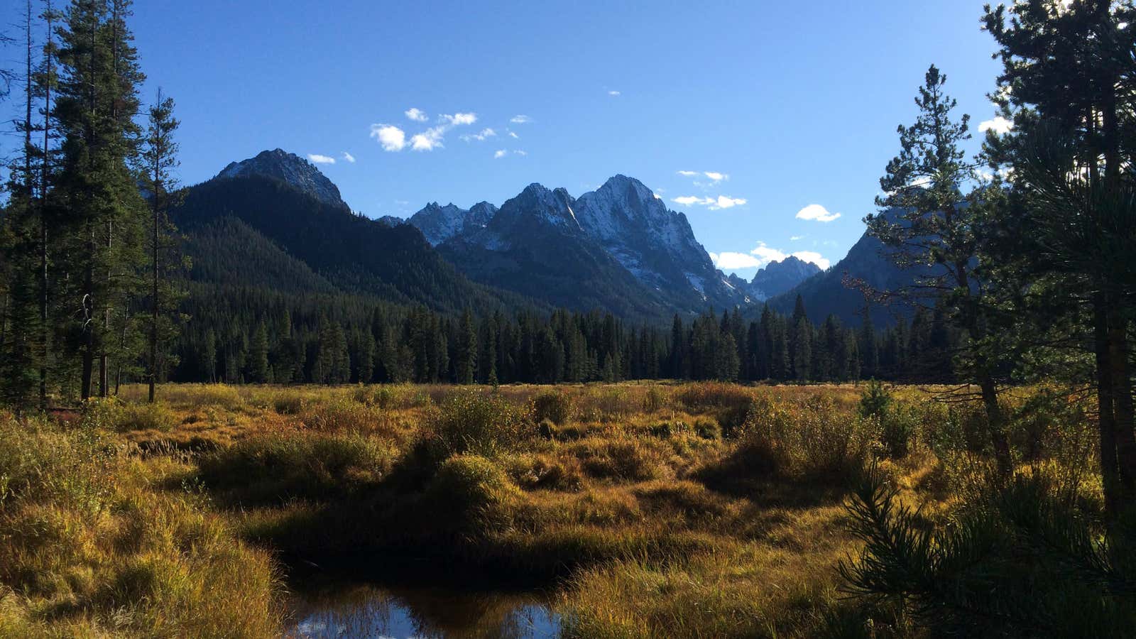 The Sawtooth Mountains were particularly wonderful because I was there as a visitor, not a journalist.