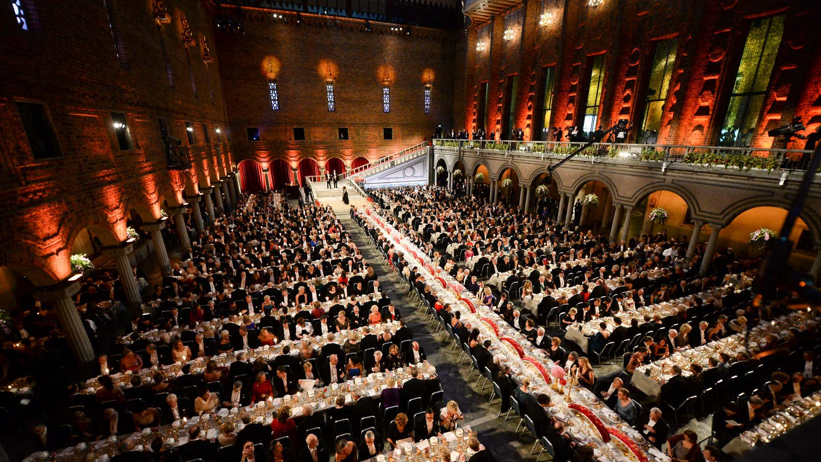 A Nobel banquet.