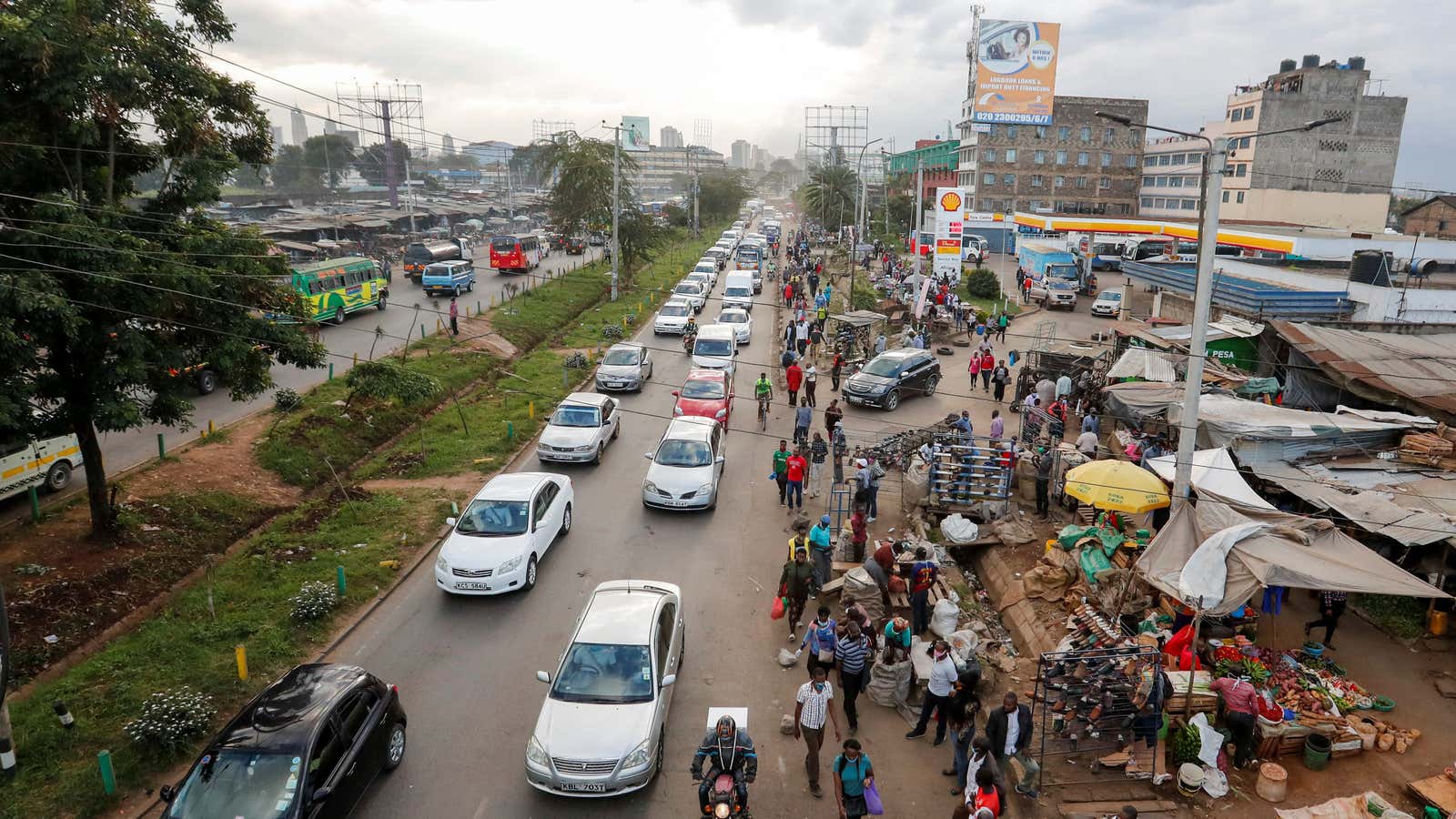 Kenya, one of Africa’s more diversified economies, will rebound quicker in 2021
Nairobi, Kenya May 13, 2020.