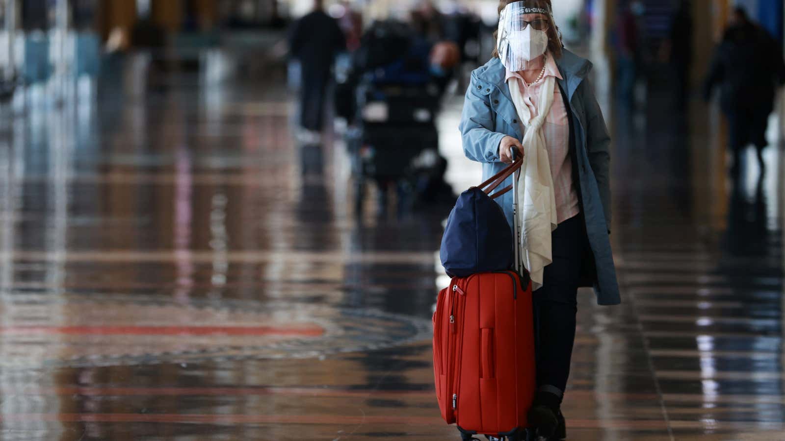 The terminals were well below capacity, but what about the planes?