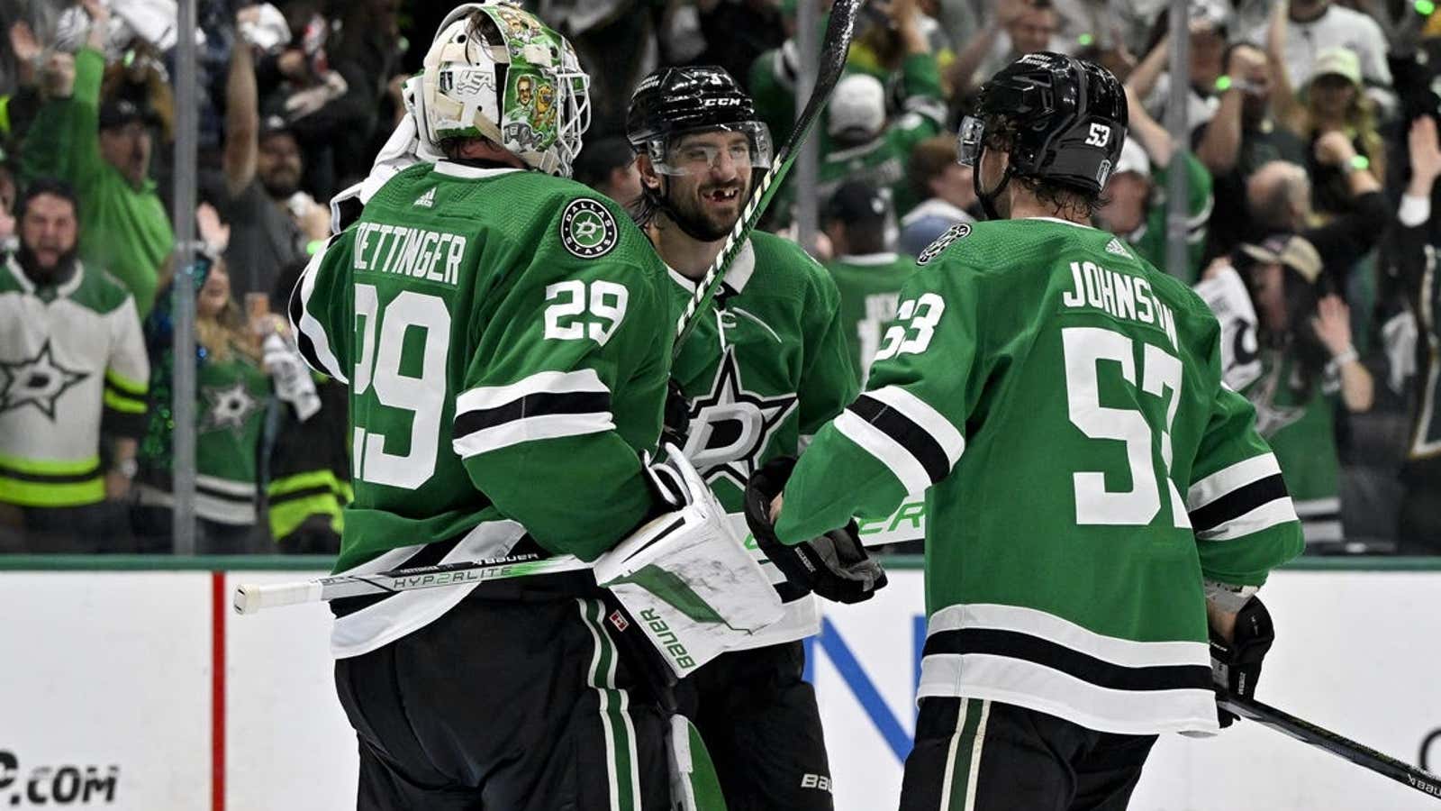Image for Stars face quick turnaround, take on Avs in Game 1