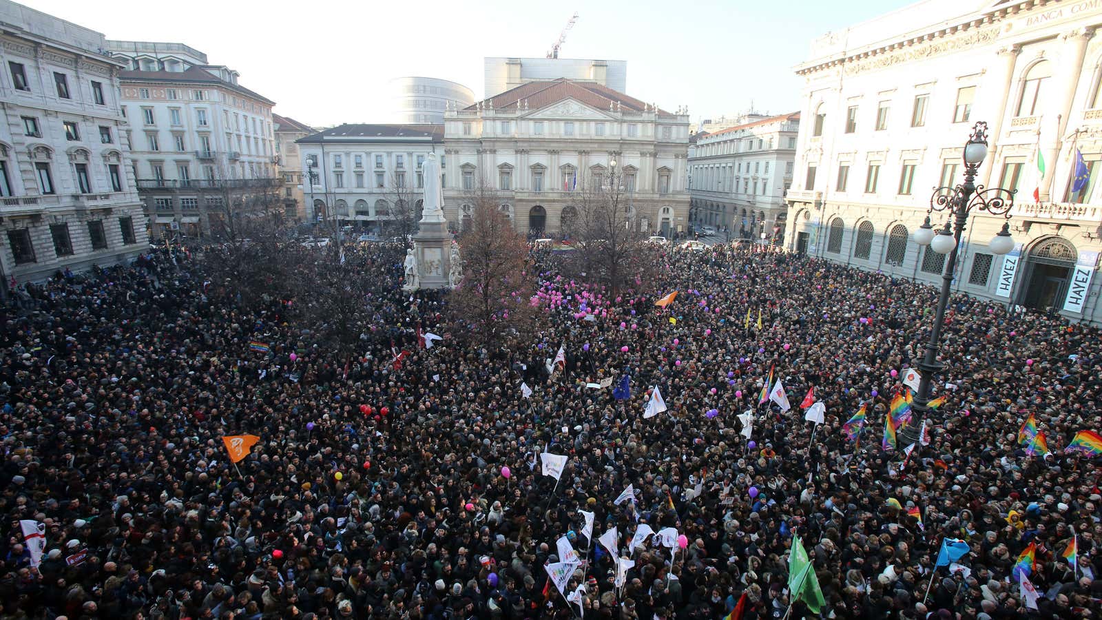 Love is love—even in Milan.