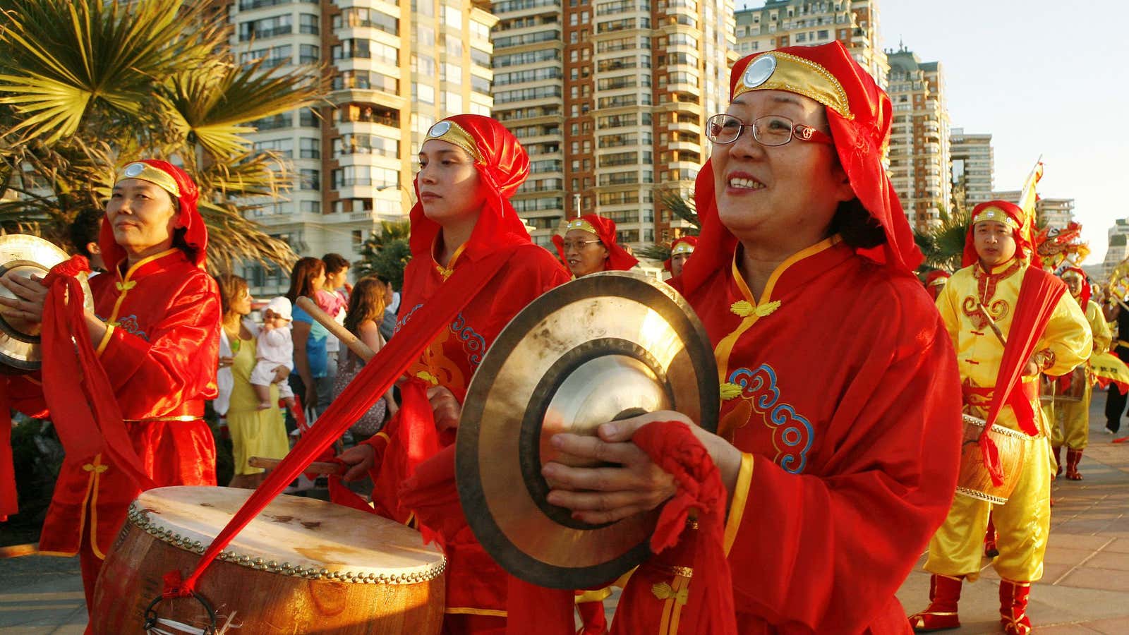 Another day at the Confucius Institute.