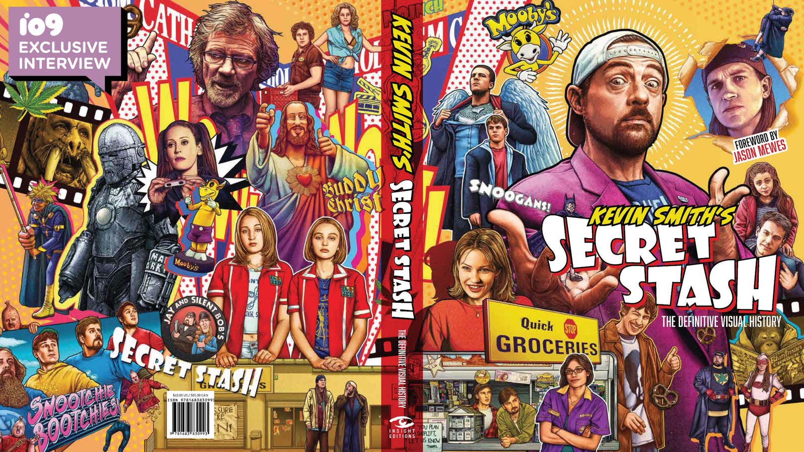 The cover of Kevin Smith&#39;s Secret Stash, with art by Ise Ananphada