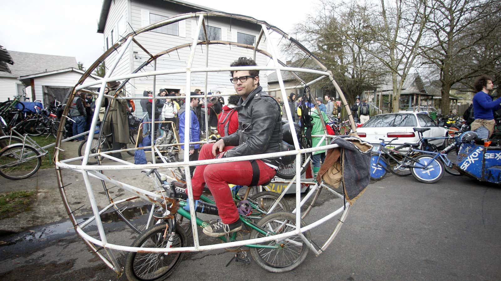 Peak hour in Portland, Oregon