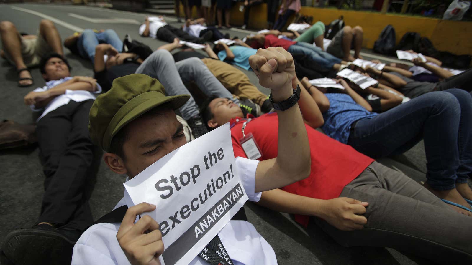 Protests against Philippines killings