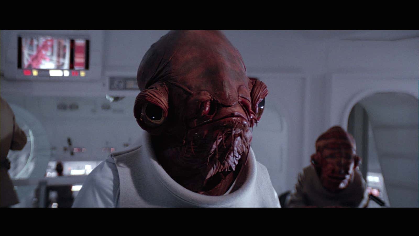 Get ready for multiple Ackbar films.