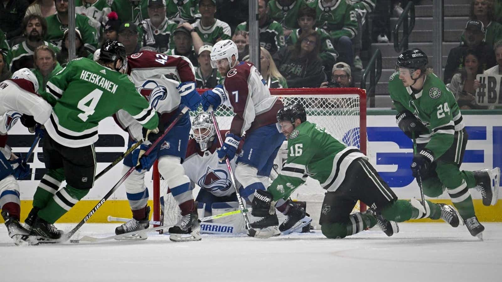 Image for Stars jump on Avalanche early, level series at 1-1