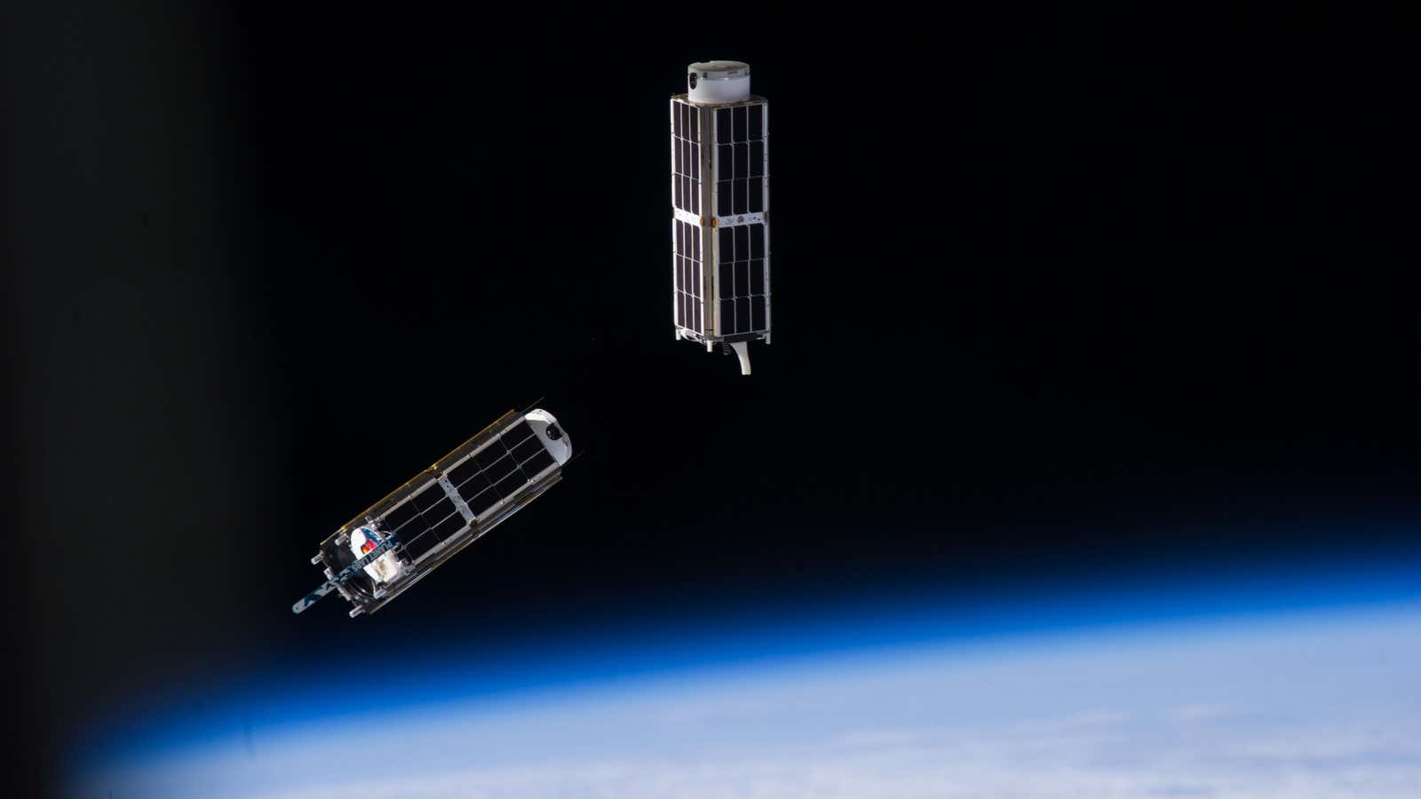 CubeSats are tiny, but they could one day be used to bring the Internet to millions.