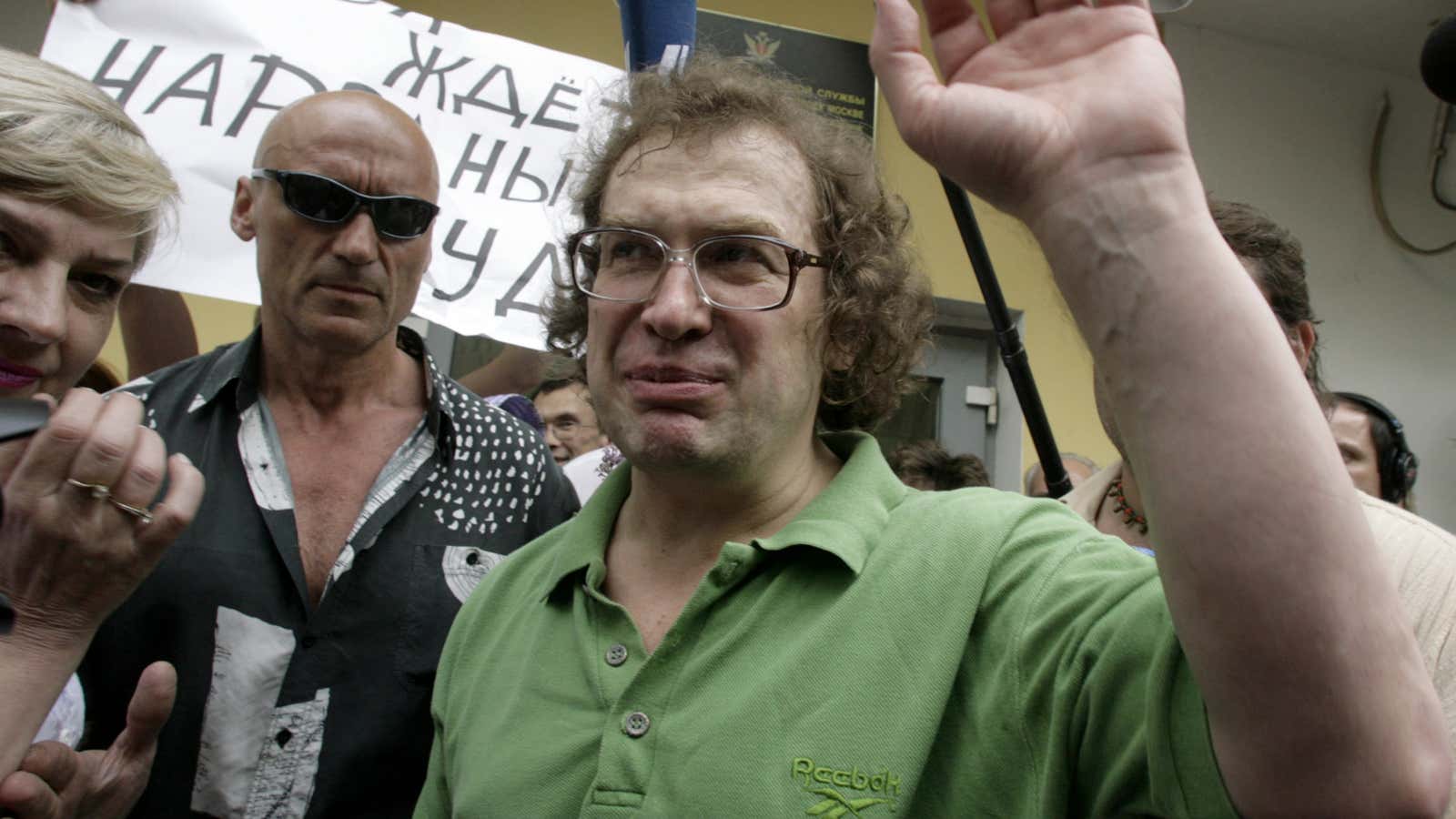 Sergey Mavrodi wants to make you rich and destroy the financial system at the same time.