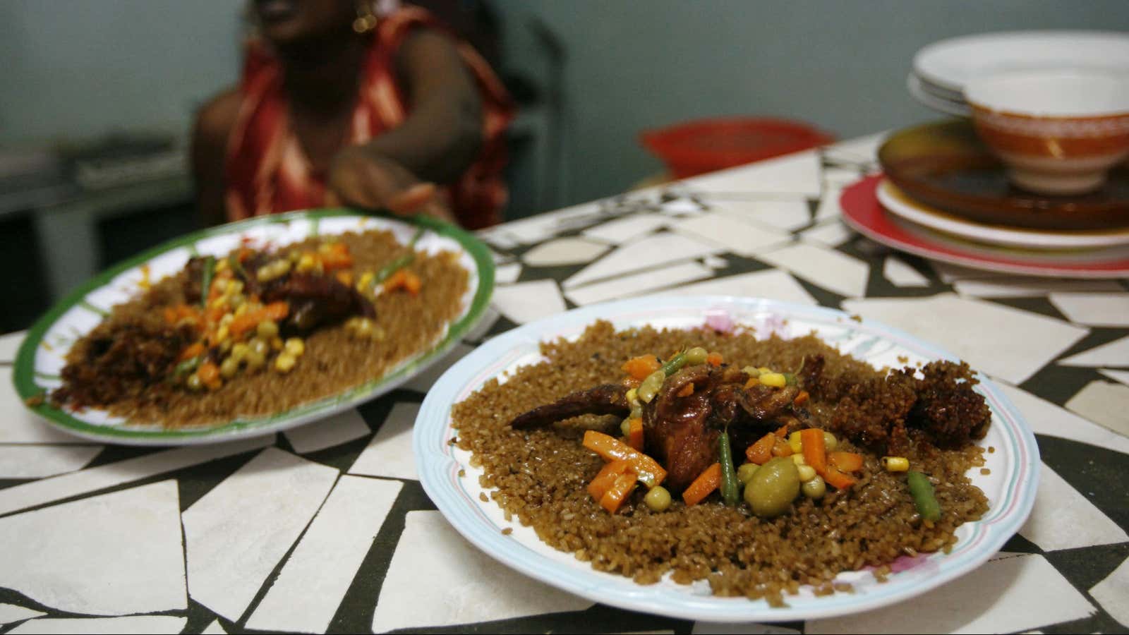 Lunch time in Dakar, Senegal