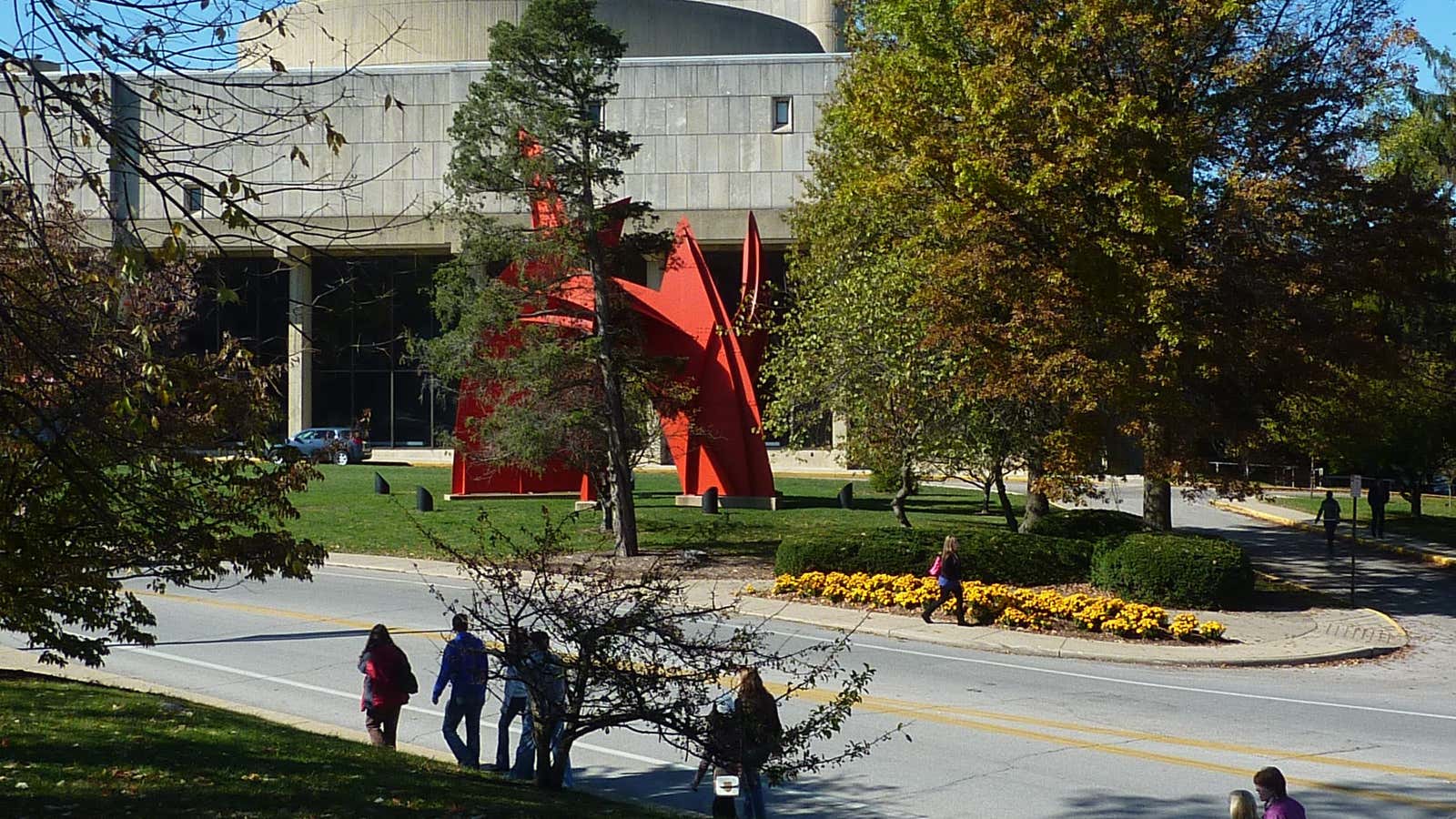 Indiana University is being sued in the case as well.