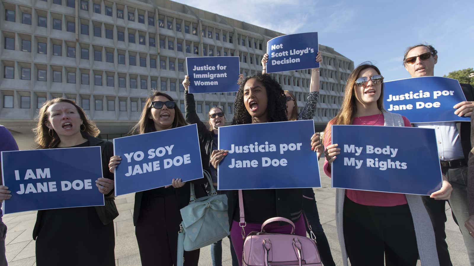 The government vs Jane Doe.