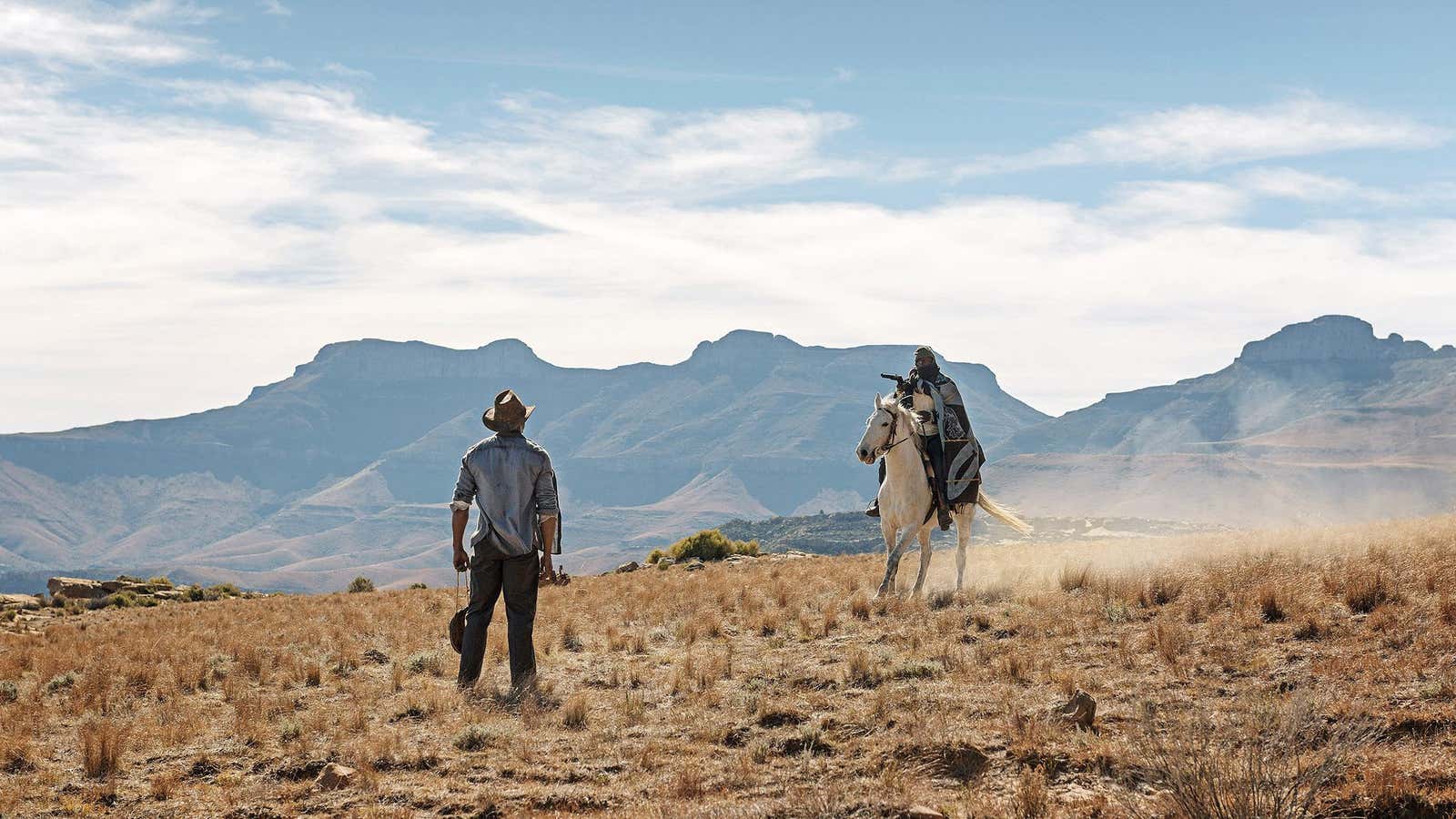 Riding into the (African) sunset.